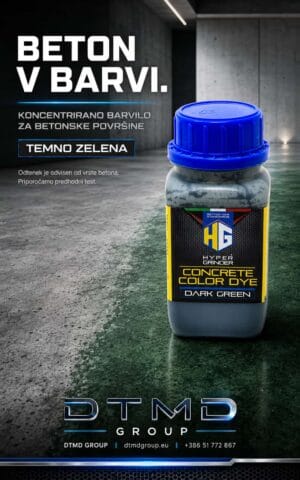 PIGMENTNO BARVILO ZA BETON