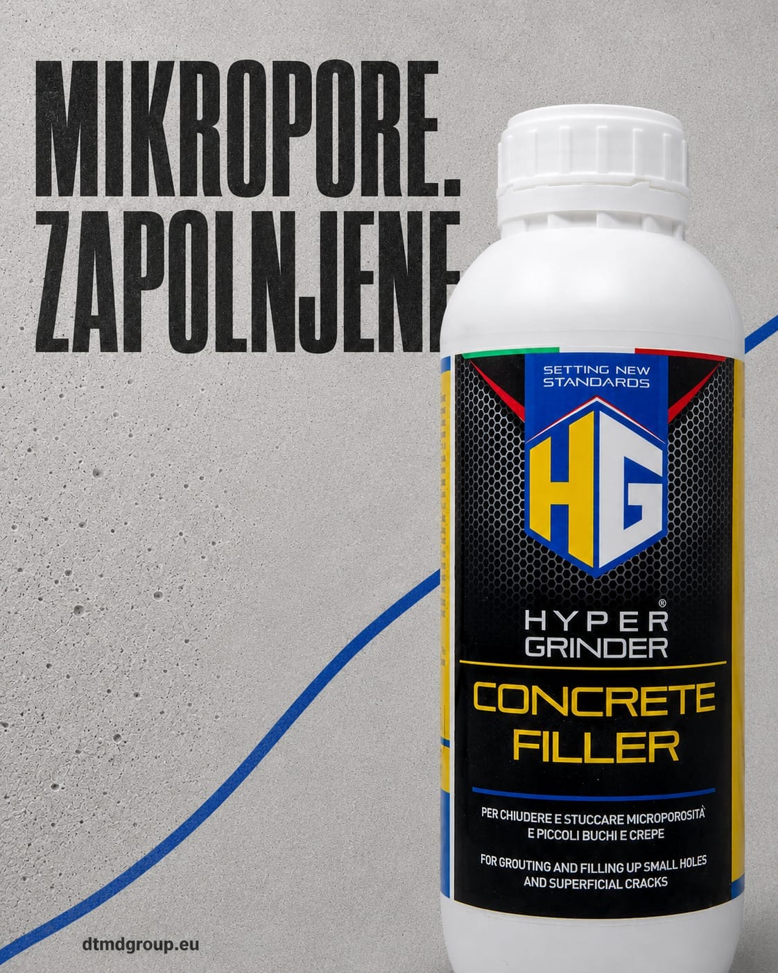 KONCENTRIRANO POLNILO ZA PORE IN POVRŠINSKE RAZPOKE