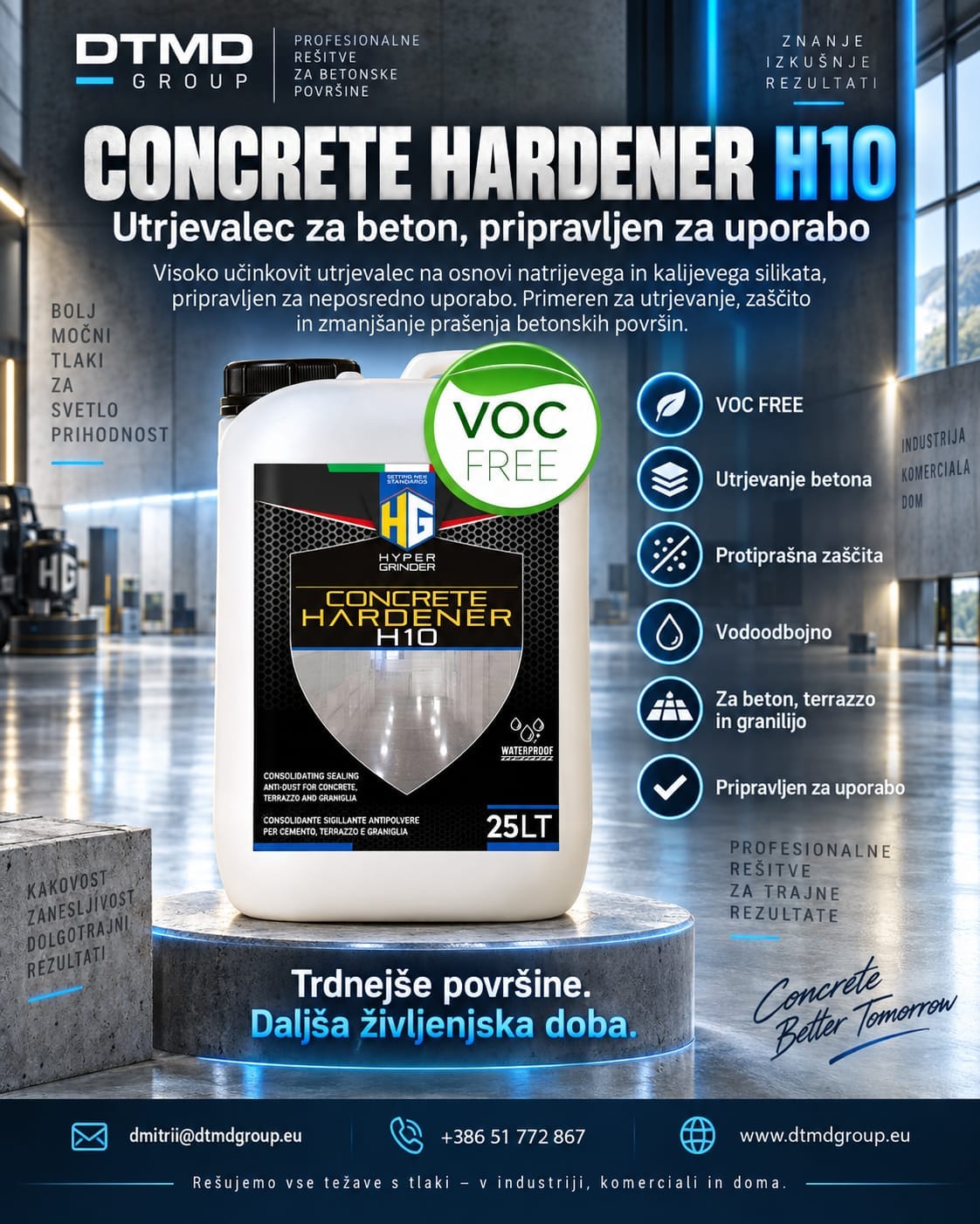 CONCRETE HARDENER H10