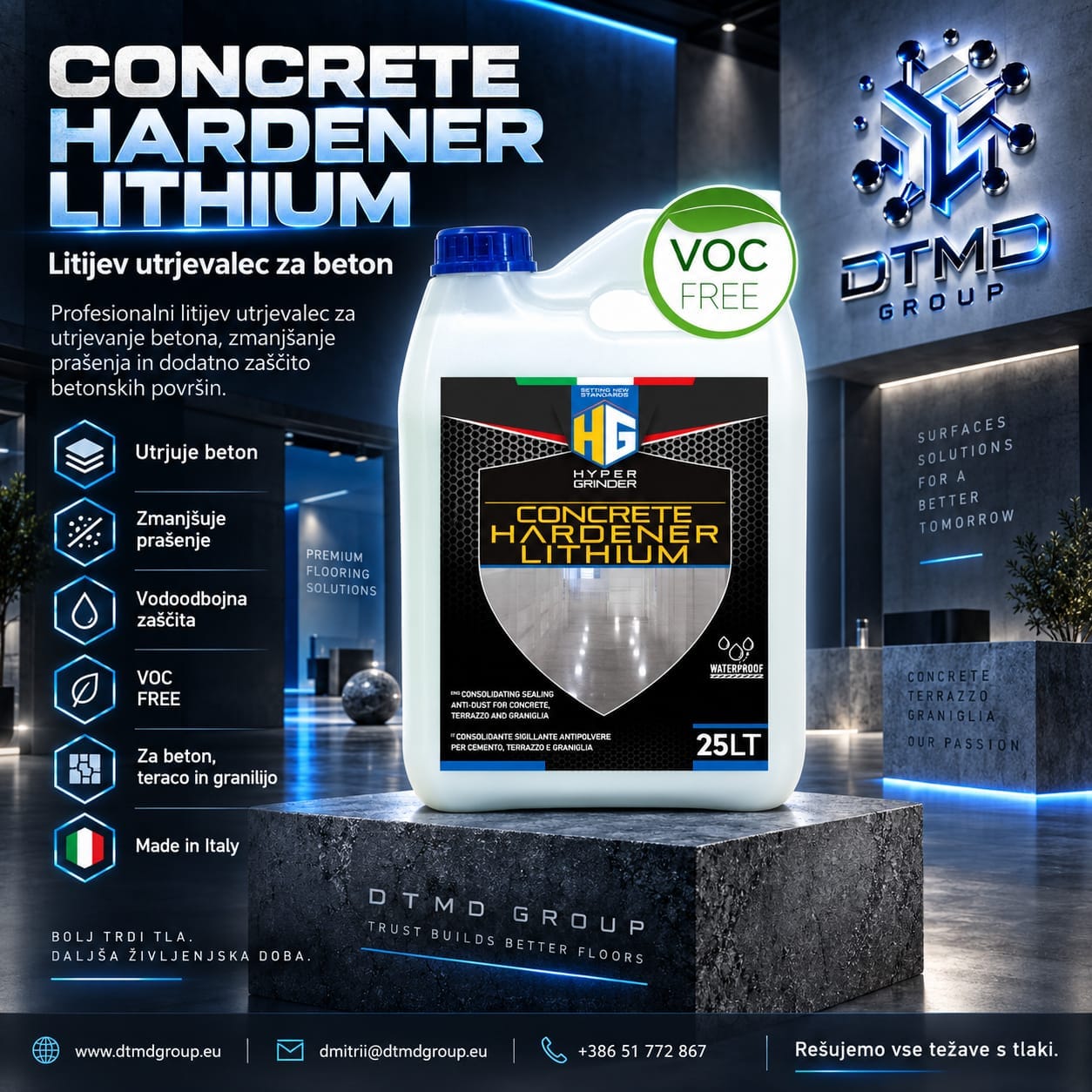 CONCRETE HARDENER LITHIUM